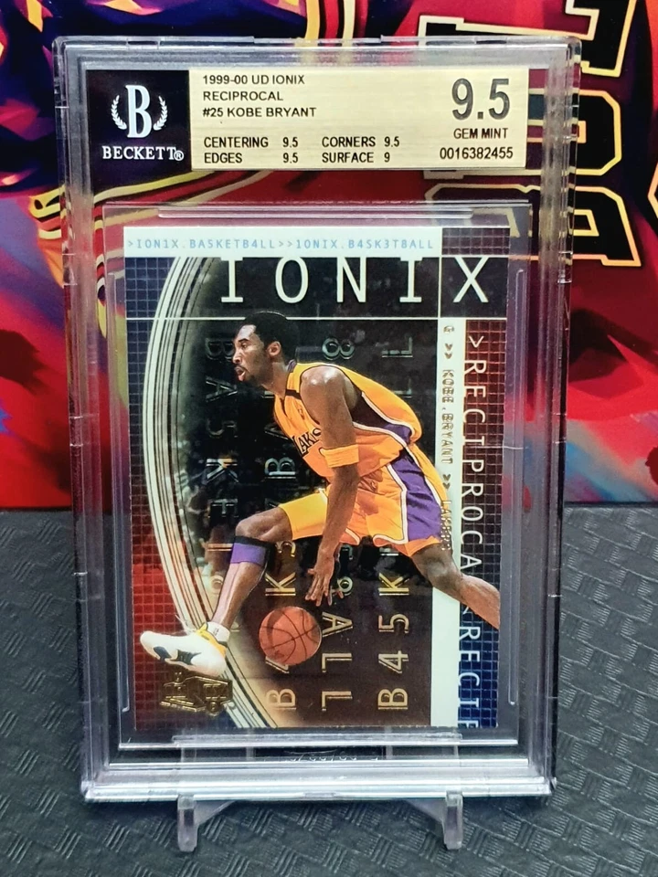 1999 UD IONIX Kobe Bryant RECIPROCAL BGS 9.5 Los Angeles Lakers - Image 1 of 2