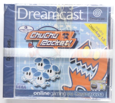 ChuChu Rocket Dreamcast SEALED COPY Rare Puzzle Game Sega 2000 | PAL | TESTED - Image 1 of 3