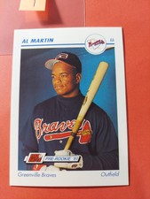 1991 Line Drive AA #211 Al Martin, Pre-Rookie, cd1