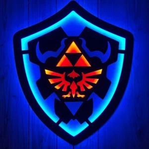 Zelda LED USB Anime Wandleuchte leuchte Nachtlicht Wall lamp Farbvariationen - Bild 1 von 9