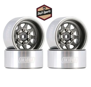 Injora YQW-1004GL - 1.0" Negative Offset 3.78mm Deep Dish Stamped Steel Rims - Picture 1 of 4