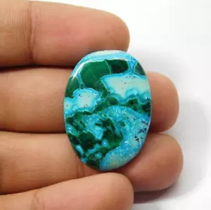 Natural Chrysocolla Malachite Cabochon Loose Gemstone 33 Cts ME-9545 - Picture 1 of 3