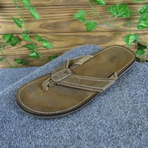 Clarks Herren Flip Flop Braun Synthetik Größe 12 Medium Gebraucht 2025 - Bild 1 von 6