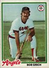 1978 Topps #18 Bob Grich  Nm Or Better Nm Or Better
