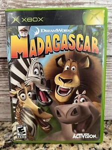 Xbox - Madagascar Microsoft Xbox Complete - Picture 1 of 3