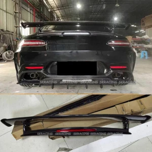 Alerón trasero de fibra de carbono GT estilo GTR apto para Mercedes Benz GT/GTS 2016-Up - Imagen 1 de 20