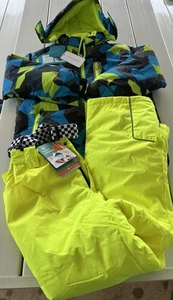 Boys Ski Jacket Snow Jacket Pants Suit Windproof Waterproof Winter Coats Size 14 - Picture 1 of 4