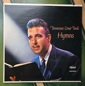 VTG Tennessee Ernie Ford Hymns Vinyl Record 12" LP 33 RPM T-756 - Picture 1 of 6