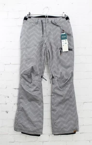 Roxy Nadia Snowboard Pants Women's Extra Small XS True Black/White - Picture 1 of 4