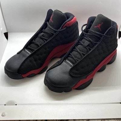 Air Jordan 13 Retro BG 'Bred' 2017 Negro Rojo 414571-004 Talla 6.5Y GS Nuevo con Caja Foto 1 de 4