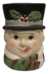 Vintage 1980 Sweet Keepers Weihnachtsmann Zuckerstangenhalter Caddy JASCO 3,25" - Bild 1 von 3