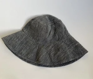 Sombrero de cubo EVAM EVA para mujer 100 % lino minimalista Lagenlook JAPÓN - Imagen 1 de 4