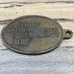 First National Bank Elkhart, Ind. Key Fob *B896 - Bild 1 von 2