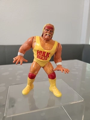WWF Халк Хоган фигурка серии 1 Халк правила борьбы Hasbro 1990 действие работает! - Изображение 1 из 4