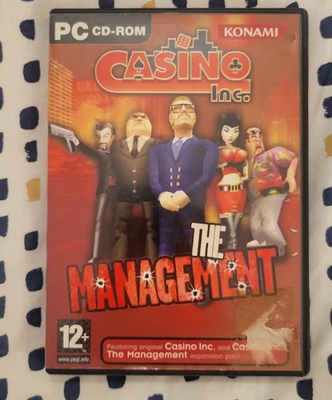 Jeu video CD  Dvd Rom Casino Inc. + The management gestion Konami - Photo 1/4