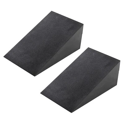 SODIAL 2 Pcs Yoga Mats, Adjustable Squat Ramp, Incline Board Improve Strength for1078