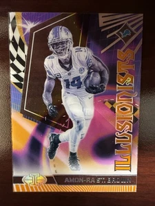 2023 Panini Illusions - Illusionists Amon-Ra St. Brown #1 Orange - Picture 1 of 2