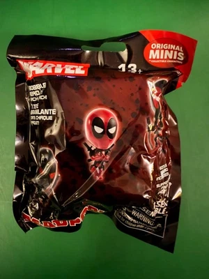 Фигурка Marvel Original Minis серия 1 Deadpool Bobble Head Mystery Pack НОВАЯ/ЗАПЕЧАТАННАЯ - Изображение 1 из 4