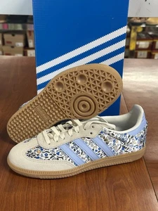 Adidas Samba OG Liberty London Blue Floral (GS) JP8080 NBY Größe 4 - Bild 1 von 9