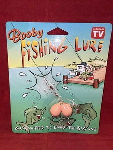 NUOVO Sigillato Vintage 1998 Booby Pesca Esca Gag Regalo Visto in TV Pipedream Prodotti - Foto 1 di 2