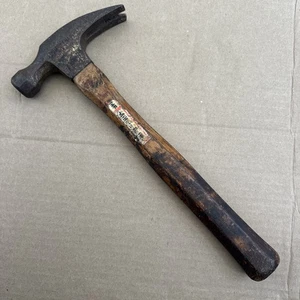 Vintage Millers Falls 18 Unzen gebogener Klauenhammer Nr. 8718 Holzgriff, Made in USA - Bild 1 von 12