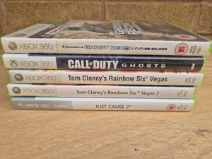 Xbox 360 Spiele Konvolut Restposten X5 mit Anleitungen - Bild 1 von 11