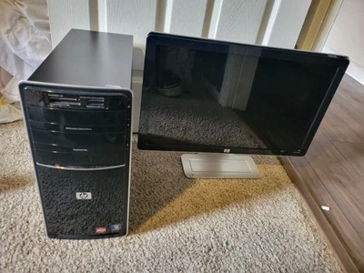 Настольный компьютер HP Pavilion с рабочим монитором - Изображение 1 из 4