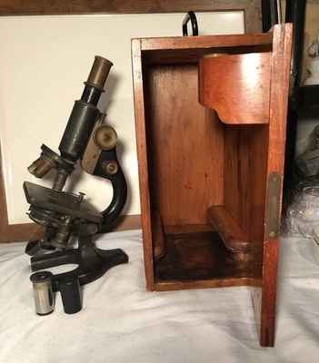 Vintage Spencer Buffalo Microscope With Case - Image 1 of 4