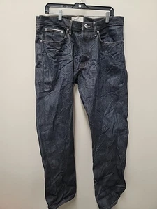 Jeans uomo nudo e famoso indaco scamosciato taglia 38 vero ragazzo #1027721 - Foto 1 di 8