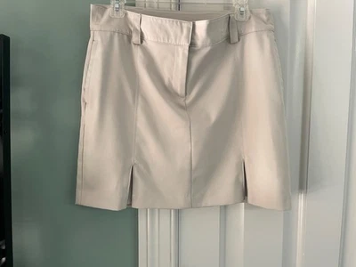 IZOD Golf Women's Khaki Skort, size 8 , Attached Shorts, - Image 1 of 4