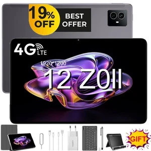 Gaming Tablet 12 Zoll 2.4K 24GB RAM+256GB ROM 8600mAh 20MP+8MP 5G WlFl 4G LTE - Bild 1 von 10