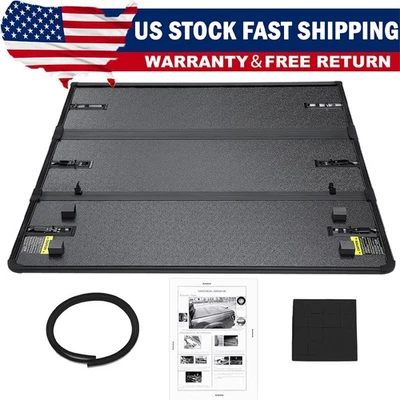 Cubierta rígida triple plegable para camioneta Jeep Gladiator JT 2020-2023 5 FT/ Foto 1 de 4