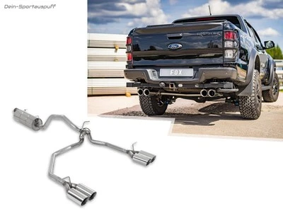 Impianto Fox Duplex Per Ford Ranger Raptor 2.0 TDCi Anno 2019-2021 2x100mm - Immagine 1 di 4