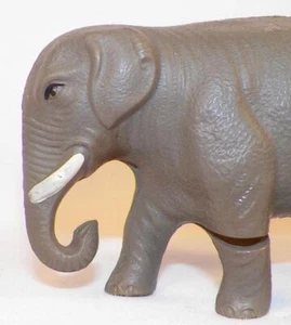 Elephant Celluloid Toy Christmas Putz Decoration Train Display #43 Vintage As Is - Picture 1 of 5