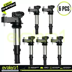 Ignition Coil UF375 CTS SRX STS 9-3 Vectra Allure Lacrosse 3.6L 2004-2009 6 PCS - Picture 1 of 6