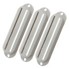 Dual Hot Rail Pickup Covers 3Pcs/Set White for TL Electric Guitar Accessory