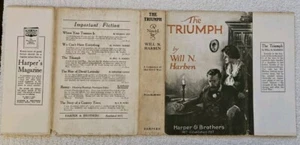 Original Dust Jacket for The Triumph by Will N. Harben - Imagen 1 de 3
