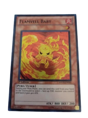 Yu-Gi-Oh! TCG Flamvell Baby Hidden Arsenal 2 HA02-EN016 1st Edition Super Rare - Image 1 of 4