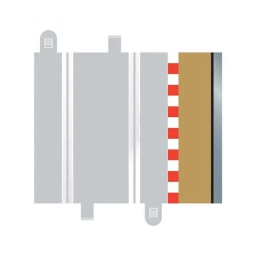 Fronteras medias rectas Scalextric C8223 6,88" (175 mm), x4 1:32 ranura coche pista Foto 1 de 1