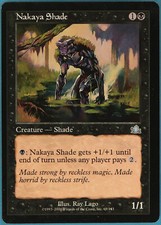 Nakaya Shade Prophecy NM Uncommon Misprint Miscut CARD (ID# m17534) ABUGames