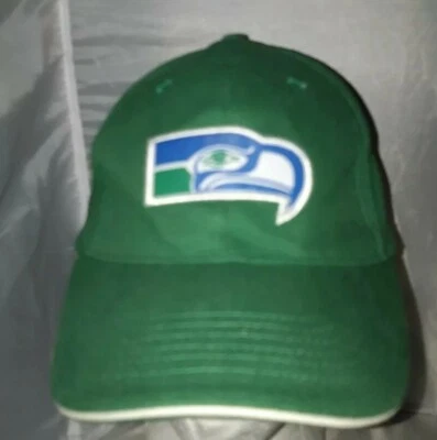 Gorra de béisbol verde Seattle Seahawks NFL Eagle Logo Budweiser  Foto 1 de 4