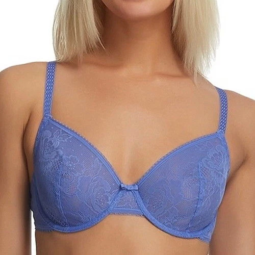 Apt.9 Unlined SEMI DEMI Lace Bra Baja Blue ZA73B100Z Sz.34D,34DD,34DDD,36C - Image 1 of 4
