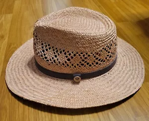 VINTAGE JOHN DEERE FARM STRAW HAT - Picture 1 of 4