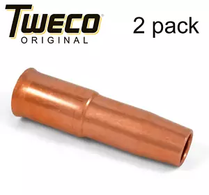 Genuine Tweco WS22-62, 5/8" Mig Welding Nozzles, Fits Tweco #2  , 2/Pieces - Picture 1 of 1
