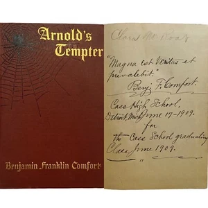 Arnold’s Tempter Signed 1st Ed. Assoc. Copy Historical Novel Revolutionary War - Picture 1 of 24