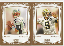 2009  Topps Mayo Cabinet Cards 17 different -Brady- Brees as shown