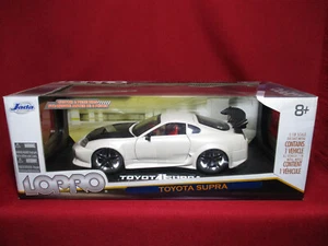 1:18 Scale Toyota Supra Metallic Pearl White LoPro Jada Toys Diecast Model Car - Picture 1 of 3
