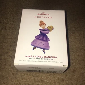 New in Box 2019 Hallmark Keepsake Ornament Nine Ladies Dancing - Picture 1 of 2