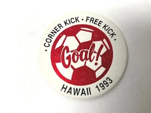 Soccer Goal 1993 Corner Free Kick Hawaiian Pog Milk Cap Board Game Hawaii Pop - Picture 1 of 3