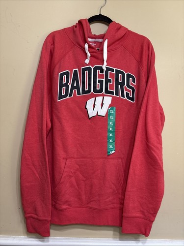 VETEMENTS Felpa con cappuccio Wisconsin Badgers